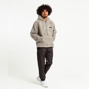Essentials Fear of God Fleece Half Zip Hoodie size M